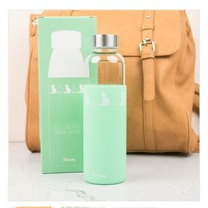 Glass Cat Waterbottle